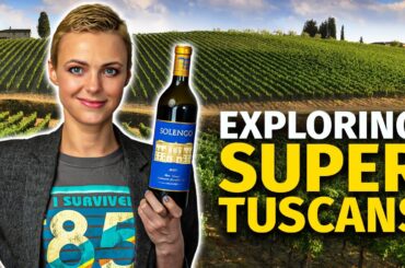 Diversity of SUPER TUSCAN Wines (Tasting 5 Amazing Wines)