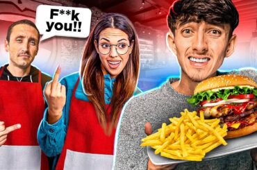 Eating At The World’s RUDEST Restaurant! (VERBALLY ABUSED)