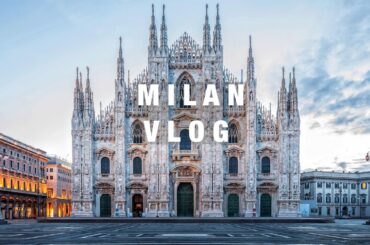 Italy Travel Vlog, Milan, Duomo, Galleria, Italian food, (Part 1)