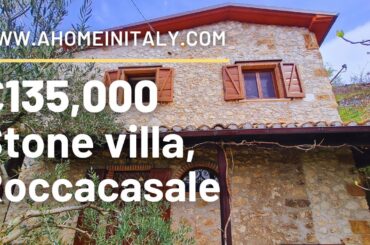 Beautiful stone villa in a very unique location under an incredible castle.