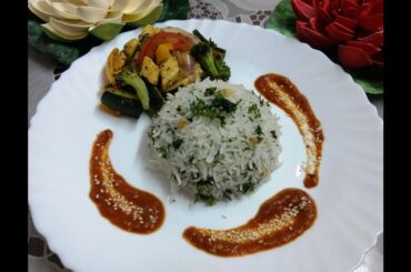 Italian Rice Exotica | Exotic Rice Recipe | Italian Sauce Recipe | Stir Fried Vegetables