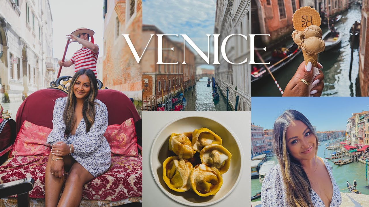 Venice Italy Vlog: BEST FOOD We Ate In Italy, Romantic Gondola Ride & What Transportation To Take Venice Italy Vlog: BEST FOOD We Ate In Italy, Romantic Gondola Ride & What Transportation To Take