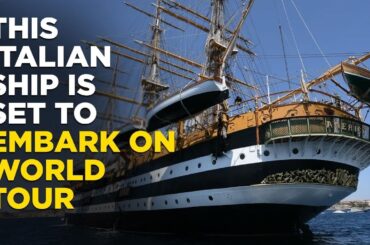 Rome News Live: Tall Ship To Embark On 'Made In Italy' World Tour To Promote National Identity