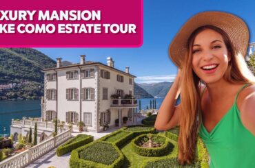 Luxury $$$ Mansion - Lake Como Italy estate tour