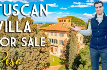 LUXURY PERIOD VILLA FOR SALE NEAR PISA, TUSCANY | ROMOLINI