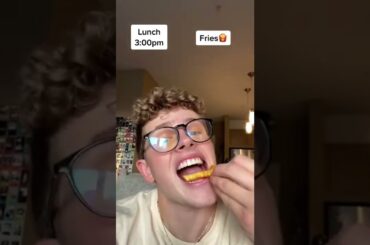 I tried to eat from a 1 star rated restaurant for the whole day! #bad #food #shorts