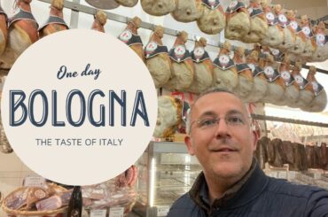 I visited Bolonia and its street food. The taste of Italy.