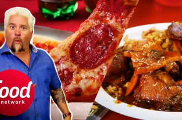 Guy Fieri Has A Taste Of Some Real Deal Italian Dishes l Diners, Drive-Ins & Dives