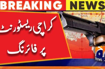 Firing at Karachi Sea view restaurant