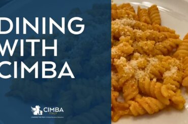 Dining with CIMBA