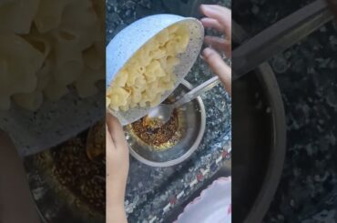viral recipe but with macaroni |macaroni recipes with soy sauce#shortvideo #food #macaroni