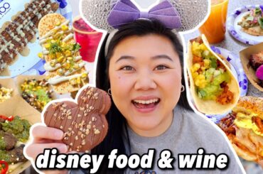 What to Eat at DISNEY FOOD & WINE FESTIVAL! Disney California Adventure Food Tour 2023