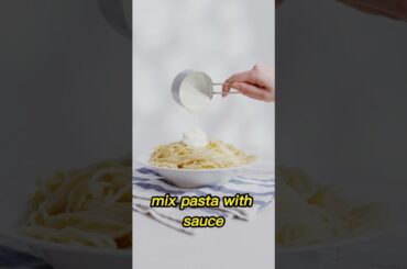 Quick and Creamy Pasta Recipe #shorts # Healthy and Delicious#shorts