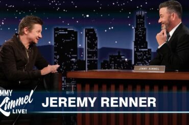 Jeremy Renner on Snowplow Accident, Getting Kicked Out of the ICU & Get Well “Cameo” from Paul Rudd