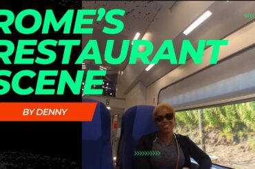 Checking the restaurant scene of Rome,Italy