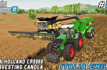 From beet harvest to oilseed harvest: new harvester takes over | Italian Farm | FS 22 | ep #53