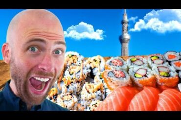 100 Hours in Tokyo, Japan! (Full Documentary) Japanese Street Food and Sushi in Tokyo!