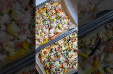 Cauliflower Pizza Recipe - Grass and Chicken Recipes #shorts