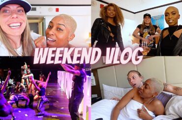Vlog | WENT TO A LESBIAN PARTY IN BOSTON, ATE THE BEST ITALIAN FOOD EVER, WRESTLED MY FIANCEE!!!