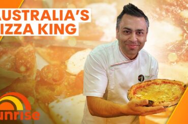 400 Gradi owner Johnny Di Francesco cooking up a storm at the Pizza World Championships in Italy