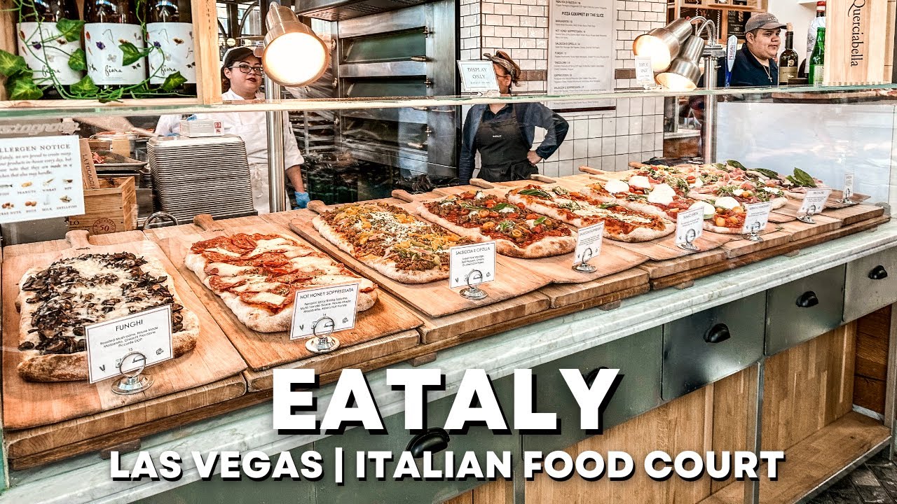 EATALY Las Vegas 2023 | Italian Food Court | Park MGM Restaurant EATALY Las Vegas 2023 | Italian Food Court | Park MGM Restaurant