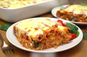 The Most Amazing Homemade Lasagna Recipe  Relaxing Food Cooking Videos #Lasagna #drfoody #easyfood