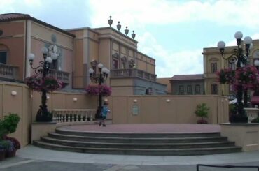 Epcot Italy Tutto Italia Restaurant Refurbishment 4/13/12 World Showcase, Walt Disney World