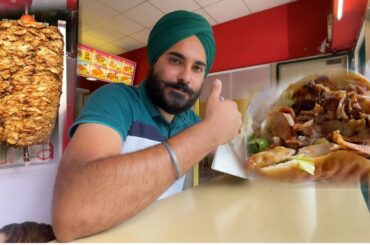 Turkish  kebab in Italy ( Punjabi food vlog   hindi  urdu )