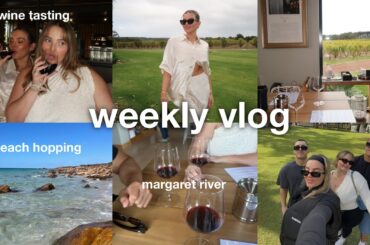 WEEKLY VLOG | Margaret River, Wine Tasting, JHM X ???, Haul, Apartment Update | JAZ HAND
