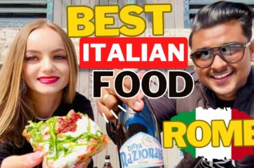 Italian Food in Rome you MUST try! (BEST cuisine in the world?!)