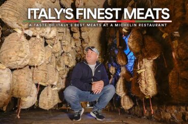 I tasted ITALY's most prized meats!