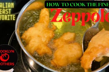 We can eat them every day! | Italian Zeppole Recipe