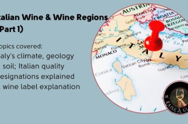Italian Wine & Wine Regions (Part 1)