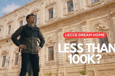 House hunting in the most beautiful city in Southern Italy - Lecce Puglia