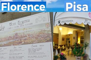 Ristorante Godi Fiorenza in Florence & Pisa Caffe in Pisa Italy