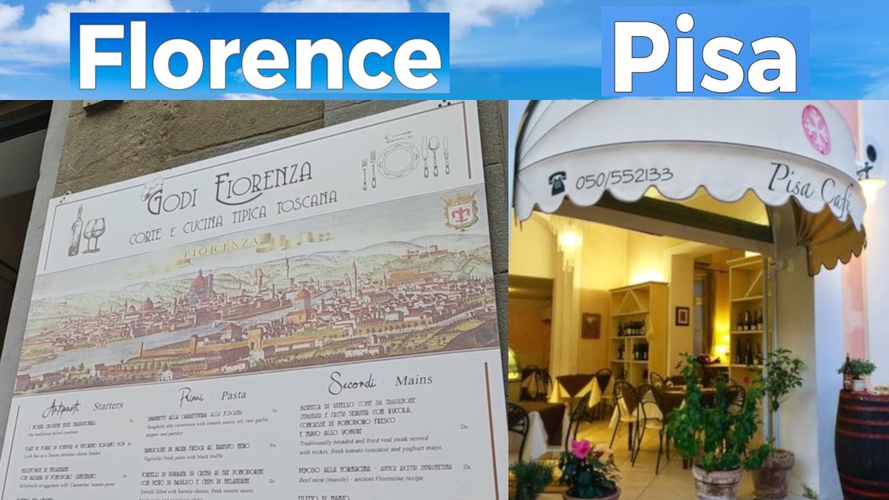 Ristorante Godi Fiorenza in Florence & Pisa Caffe in Pisa Italy Ristorante Godi Fiorenza in Florence & Pisa Caffe in Pisa Italy