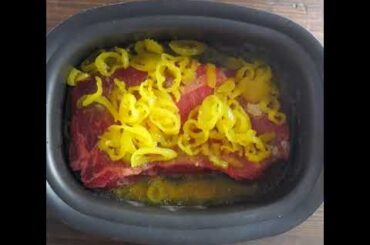 Slow Cooker Italian Beef Sandwiches  Recipes || Buns In My Oven