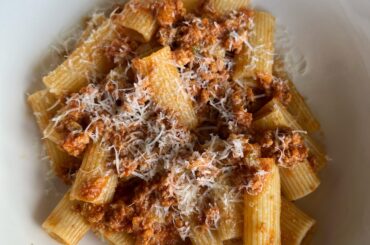 First attempt at bolognese