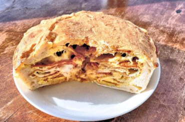 My very first pizza chiena!