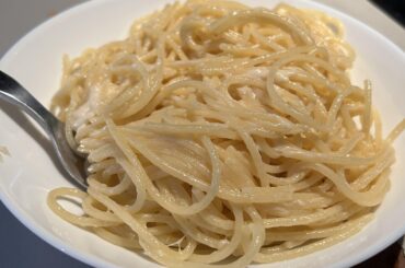 First attempt at pasta al burro