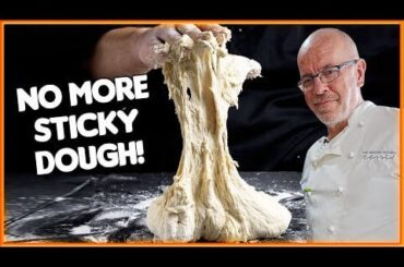The best video I've ever seen about working with sticky dough