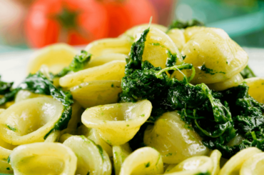 Orecchiette pasta with broccoli rabe