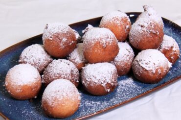 Zeppole / Sfingi - Make Fresh Italian Donuts in Only 9 Minutes!!