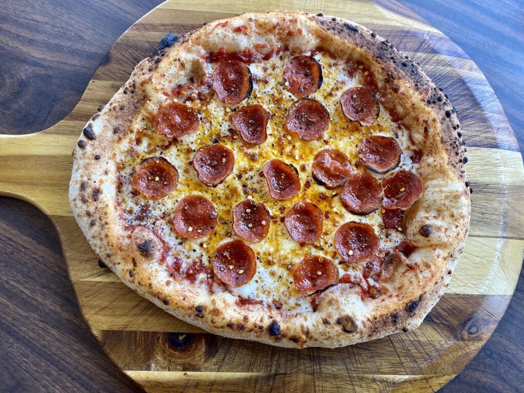 Pepperoni and cheese