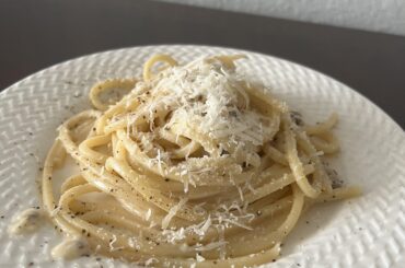 First attempt at cacio e pepe
