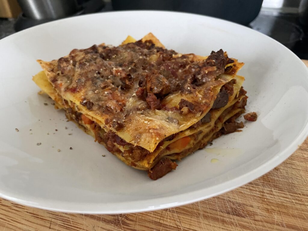 Slightly failed attempt at vincisgrassi