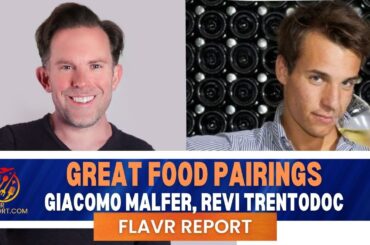 Incredible food pairings  (part 3 of 4) for Italy's Trentodoc wine, Giacomo reveals his menu
