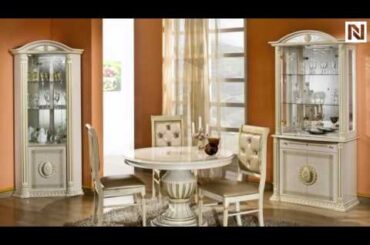 Rosella Beige - Round Extend-Able Dining Table Made In Italy VGACCROSELLA-ROUND-BEIGE