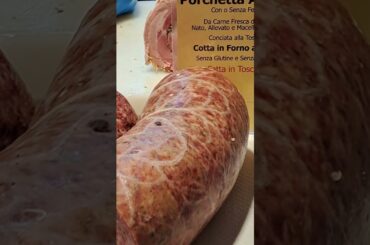 Porchetta Arrosto | #food #italianrecipes  #shorts #satisfying #viral #shortsvideo