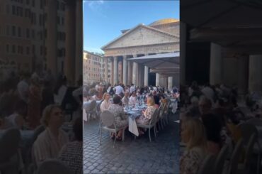 PANTHEON ROME - ITALY #shorts#shortsfeed#pantheon#italy#travel#rome#walk#restaurant#food